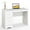 White, variant on Costway 43" Home Office Desk with Charging Station Compact Study Writing Desk Walnut