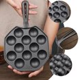 thumbnail image 4 of unbranded 1Ud Sartén De Hierro Fundido Para Cocina Con Recubrimiento Antiadherente Y Mango Ergonómico Negro, 4 of 8