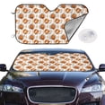 thumbnail image 3 of Lsque Cute Squirrel Car Windshield Sun Shade | Accordion Folding Style Auto Shade for Car Truck SUV Van | Blocks UV Rays Sun Visor Protector | Small, 3 of 7