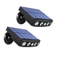 thumbnail image 1 of Labymos 2 Pack Solar Powered Wall Lights Outdoor PIR Motion Sensor Security Light Lights IP65, 1 of 8