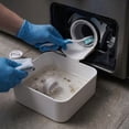 Washing Machine Filter Drain Pan, Portable Water Catch Tray for Front ...