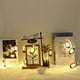 thumbnail image 3 of 1,5 Metros 10 Luces Cadena de Luces Decorativas Cadena de Luces Siempre Brillante Blanco Cálido Irfora Cadena de luz, 3 of 7