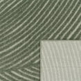 thumbnail image 4 of Paco Home Modern Area Rug Minimalist Design with Curved Line Pattern in Green - 5'3" x 7'7" (5'x7'), 4 of 6