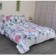 thumbnail image 1 of * Juego de colcha, funda de cama de algodón lavada, funda de almohada, colcha de verano, colcha doble Queen, Sábana individual doble, manta estampada, 1 of 5