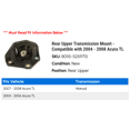 thumbnail image 2 of Rear Upper Transmission Mount - Compatible with 2004 - 2008 Acura TL 2005 2006 2007, 2 of 2
