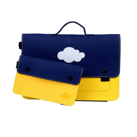 15 6in Laptop Briefcase Coofit Cute Cartoon Pattern Office This On Opens A Dialog That Displays Additional Images For Product With The Option To Zoom In Or Out