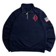thumbnail image 2 of Afdoent Sweatshirts for Men Stylish Half Zip Sweatshirt Heavyweight Casual Long Sleeve Pullover for Streetwear Comfort Loose Fit, 2 of 5