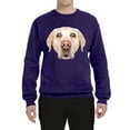 thumbnail image 2 of Wild Bobby, Golden Retriever Cute Gift, Dog Lover, Unisex Crewneck Graphic Sweatshirt, Purple, Medium, 2 of 4