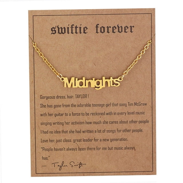 Collar sencillo personalizado con tendencia de moda, regalo para entusiastas de la música, collar, joyería