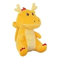 thumbnail image 2 of Almohada de dragón chino de peluche, juguete para dormir, almohada multifuncional china Amarillo, 2 of 9
