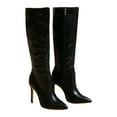 thumbnail image 4 of Mostsola Womens Mid Calf Boots Pointed Toe Stiletto Tall Boots Sexy High Heel Side Zipper Long Boots, 4 of 9