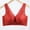 Watermelon Red, variant on Azrian Full Figure Womens Plus Size Bras,Women's Bra Wire Free Underwear OnePiece Bra Everyday Underwear Bras