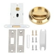 thumbnail image 1 of Stainless Steel With Handle Door Lock Handle, Stylish Door Lock, For Drawer Cabinet Gold, 1 of 8