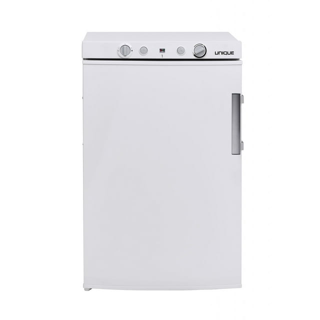 Unique 3 Cu/Ft White Propane Refrigerator