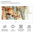 thumbnail image 2 of Kangaroo Translucent Chiffon Yarn Silk Scarf - Light Breathable Material - 180*73 Size - Elegant and Stylish Accessory for Women, 2 of 6