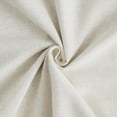 thumbnail image 5 of Natural Light Filtering Linen Window Curtain Drape 72 Inch for Living Room, Grommet Top Solid Flax Linen Blend Farmhouse Rustic Semi Sheer for Bedroom, Natural, 60"x72", 2 Panels, 5 of 6