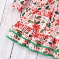 thumbnail image 4 of ZRBYWB Dress For Girls Toddler Girls Long Sleeve Christmas Print Fall Princess Dress Dance Party Dresses Kids Clothes Dress For Kids, 4 of 8