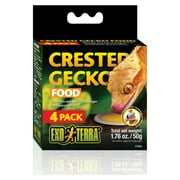 Exo Terra Crested Gecko Yellow Food, 4-Pack