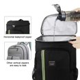 thumbnail image 4 of Waterproof Cooler Bag Backpack Picnic Backpack For Camping And Hiking (Black), 4 of 7