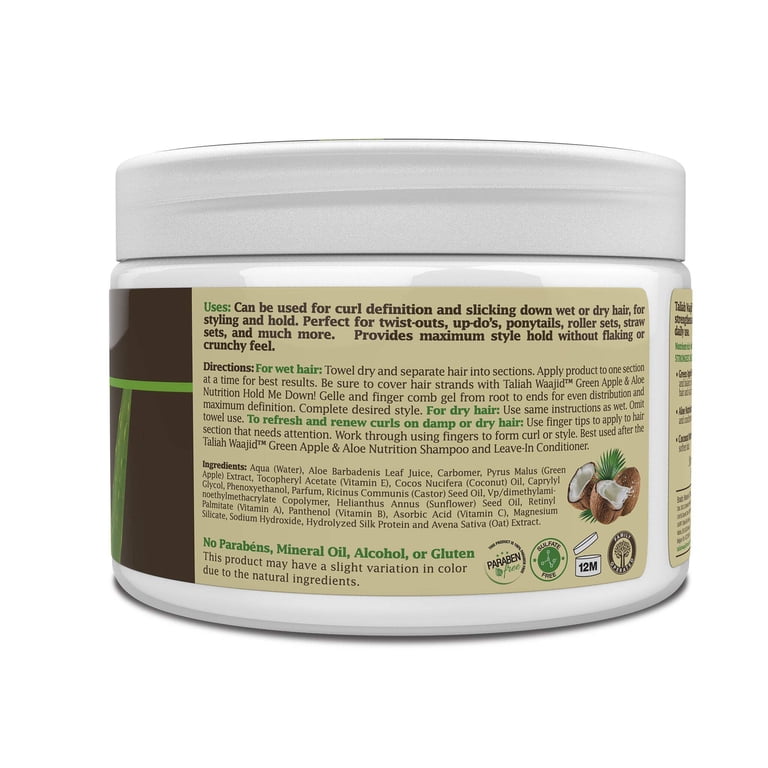 Taliah Waajid Nutrient-Rich Green Apple & Aloe Hold Me Down! Gelle