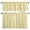 Yellow, variant on 3 Piece Kitchen Curtains and Valances Set Botanical Rose Cafe Curtains 36 Inch Length Vintage Turmeric Yellow Floral Leaf Farmhouse Valance & Tier Curtain for Living Room Bedroom 54"x18"+27"x36"*2