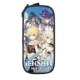 thumbnail image 2 of Genshin Impact Pencil Case Large Capacity Pencil Pouch Pen Bag Office Stationery Organizer Travel Makeup Bag Black, 2 of 9