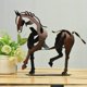 thumbnail image 5 of Estatua de caballo hecha a mano - Decoración rústica única para la oficina y el hogar - Escultura de metal pintada a mano - Regalo artesanal perfecto (marrón), 5 of 5