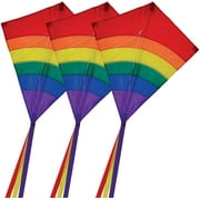 In the Breeze 3300-3 - Rainbow Arch 27 Inch Diamond Kite (3-Pack)