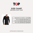 thumbnail image 5 of TOP Wear - Men's Base Layer T-Shirt - Slim Fit, Moisture-Wicking, Activewear, 5 of 5