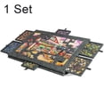 thumbnail image 1 of Planche de Casse-Tête Portable avec 6 Tiroirs et Support Ajustable - Surface en Feutre Antidérapante, Conception Pliable pour le Rangement, les Voyages et la Maison, 1 of 7