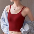 thumbnail image 2 of Bra for Women with Halter Neck, Removable Pads, Seamless Wrap Design, Stretch Polyester Fabric, Backless Support, Daily Wear, 2 of 7