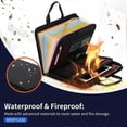 thumbnail image 3 of Rushclick File Folder,KatieWells File Folder - Large Capacity A4 Fireproof Files, 3 of 5