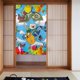 thumbnail image 2 of Cortina de puerta de Adventure Time para puerta, cortina opaca con estampado de patrón, cortina divisoria de ambientes, tapiz para decoración del hogar, 34" de ancho x 56" de largo, 2 of 7