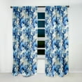thumbnail image 2 of Designart "Alluring Nautical Paisleys VI" Paisley Blackout Curtain Single Panel, 2 of 4