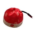 thumbnail image 2 of Sombrero Oriental Chino Fernando Gorra del Emperador Chino Qing Estilo B, 2 of 8