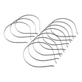 thumbnail image 3 of 10Pcs 3mm Blank Headbands Metal Hair Band Lots DIY Accessories Black, 3 of 4