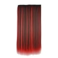 thumbnail image 1 of WIFKLSIIPG Mèches de Couleur Cinq Clips Extensions de Cheveux Perruque Lisse Pièce de Cheveux Rideau, 1 of 4
