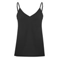 thumbnail image 6 of Babysbule Womens Tank Tops Clearance Fashion Woman V-Neck Sleeveless T-Shirt Summer Solid Loose Blouse Tops, 6 of 8