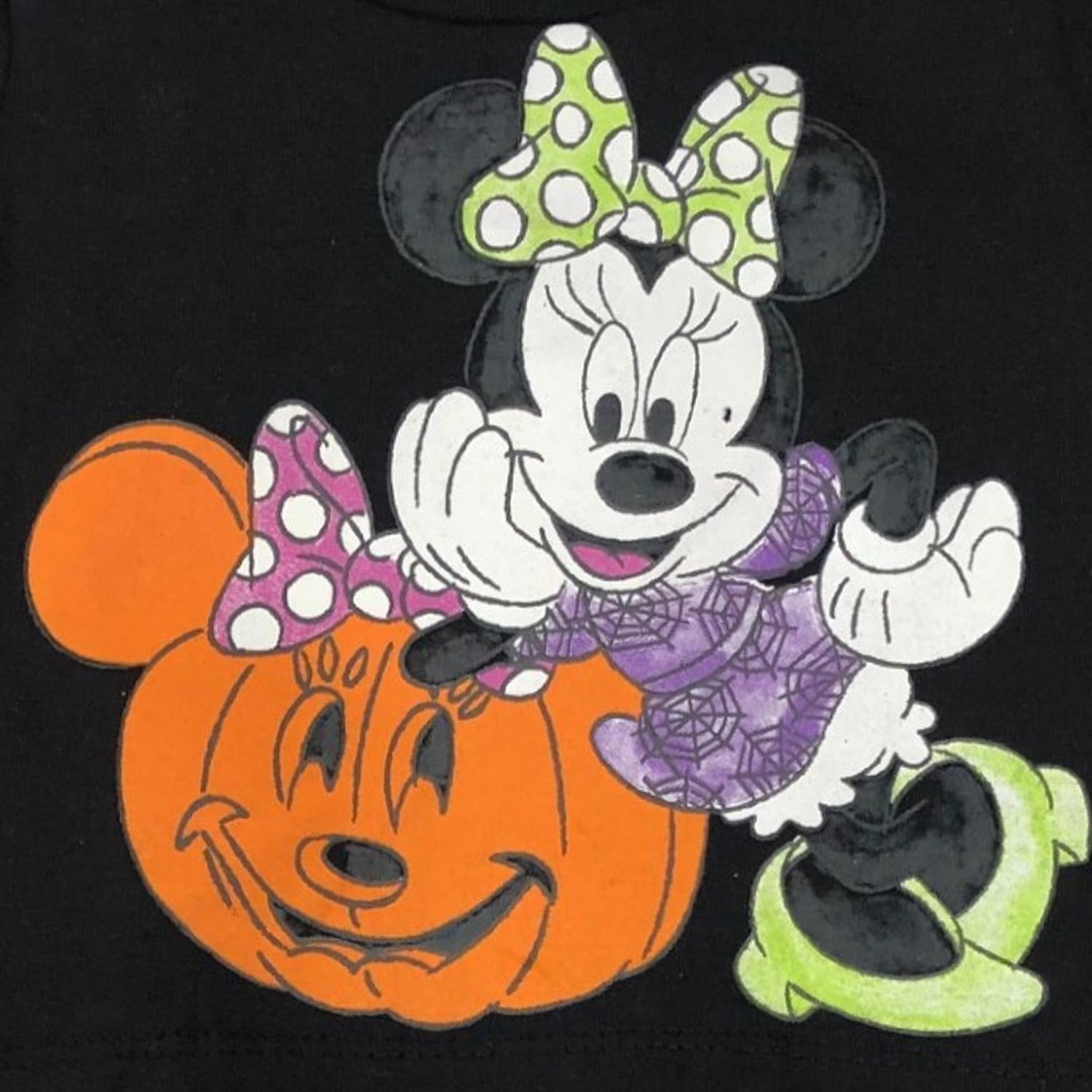 Disney Infant & Toddler Girls Minnie Mouse Halloween Outfit T-Shirt Joggers 2T