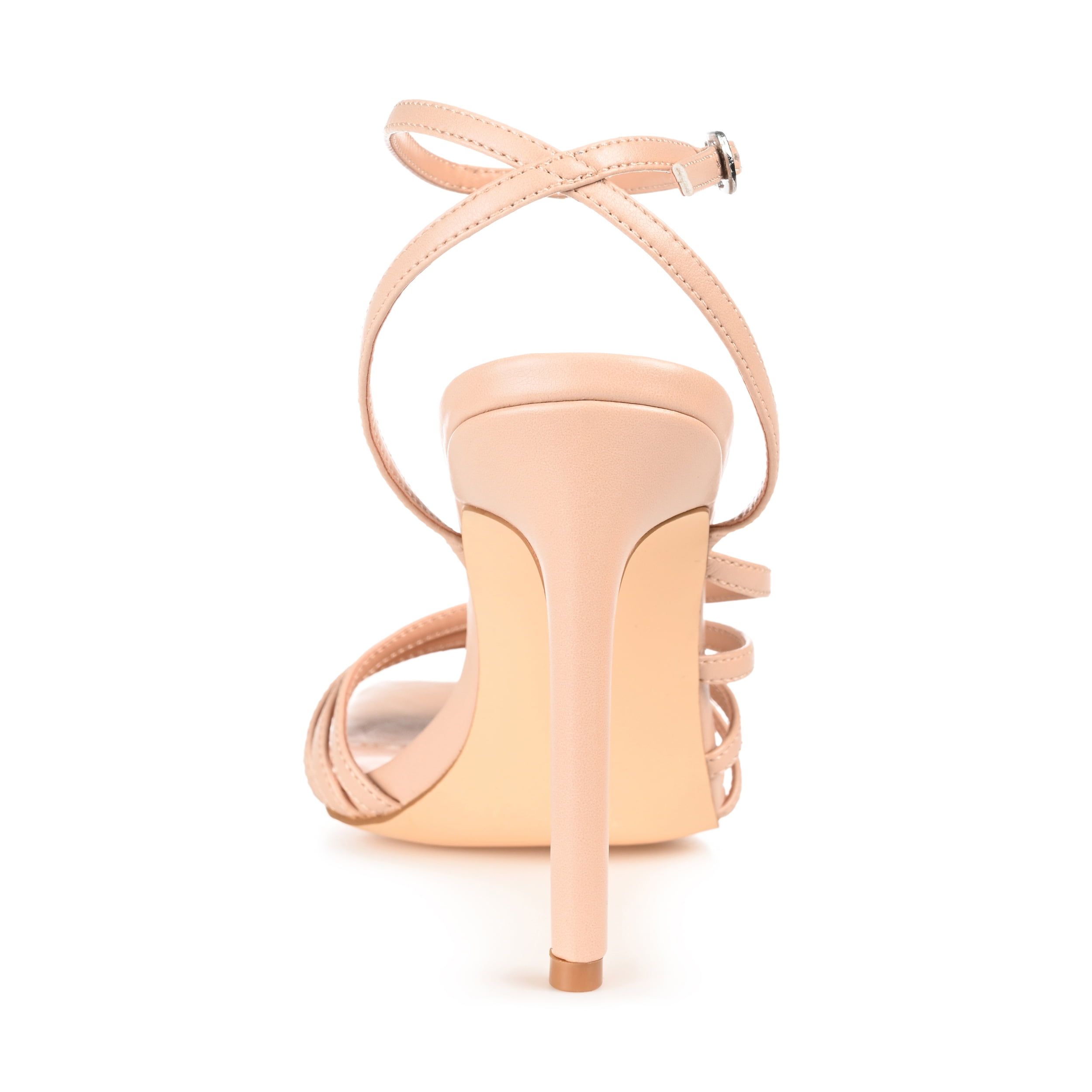 Journee Womens Louella Open Toe High Stiletto Dress Sandals