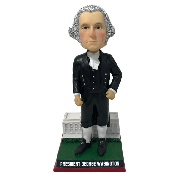 George Washington White House Base President Bobblehead Numbered to 1,789
