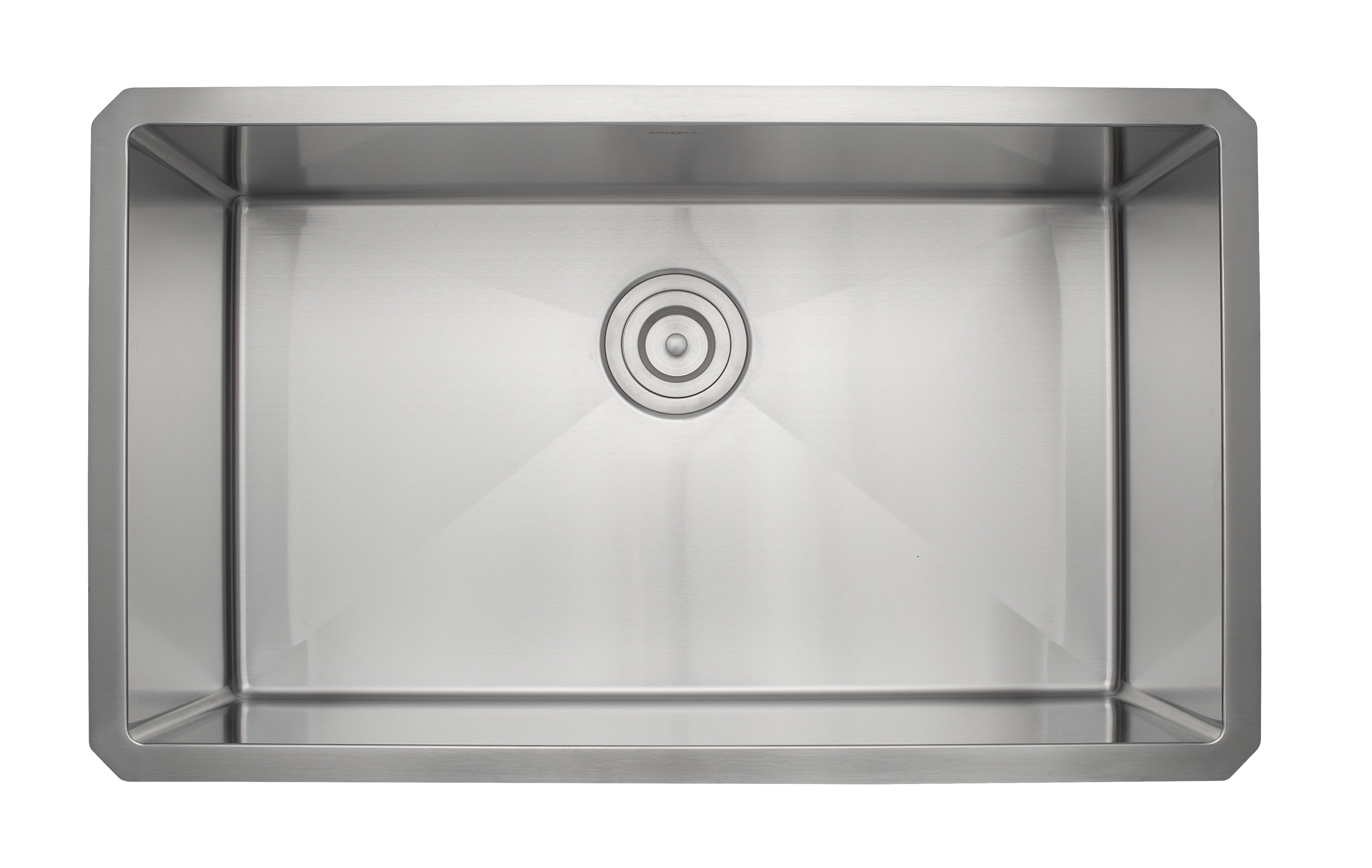Ancona 30 in. Prestige Series Stainless Steel 18 Gauge Undermount