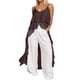 thumbnail image 1 of Vestido informal para mujer: cuello en V con volantes asimétricos, tirantes, ligero, de verano, 1 of 5