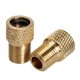 thumbnail image 1 of Convertidor de adaptador de válvula de tubo de bomba de bicicleta Presta a Schrader, 10 unids/lote LingWen 9024715536761, 1 of 1