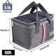 thumbnail image 3 of Insulated Lunch Bag 23 x 15 x 16 cm Portable Thermal Tote Cooler Lunch Travel Picnic Storage Food Bag Box Case, 3 of 3