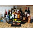 thumbnail image 2 of Counter Caddies™, Liquor & Wine Display , Corner Shelf, New, Walnut Stained, 2 of 4