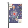 thumbnail image 1 of BSDHOME the Solar System is a Gravitationally System Yard Garden Flag 12 x 18 Inches, 1 of 1