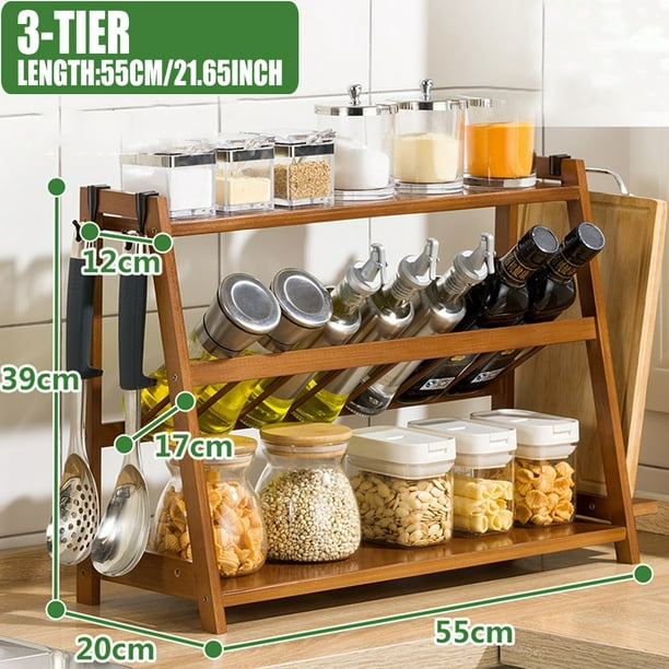 1pc Kitchen Storage Rack, Air Fryer Rack, Spice Rack, Kitchen Appliance  Storage Rack, Kitchen Rack, Rack For Rice Cooker, Coffee Maker, Stand  Mixer, A