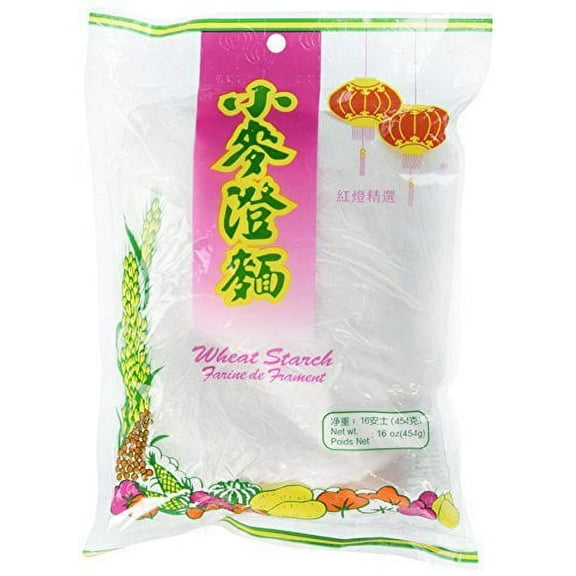 NineChef Bundle - Wheat Starch 2x1lbs   1 NineChef Brand Long Handle Spoon