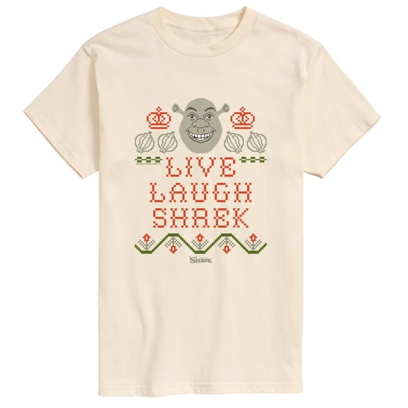 Shrek - Live Laugh Shrek Men's Short Sleeve Graphic T-Shirt